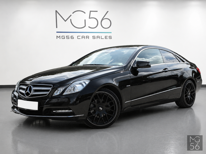 Mercedes-Benz E 220 CDI Coupé Multicontour Obsidian Black - Mercedes-Benz