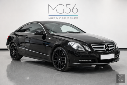 Mercedes-Benz E 220 CDI Coupé Multicontour Obsidian Black - Mercedes-Benz