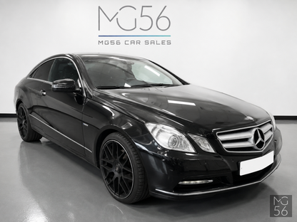 Mercedes-Benz E 220 CDI Coupé Multicontour Obsidian Black - Mercedes-Benz