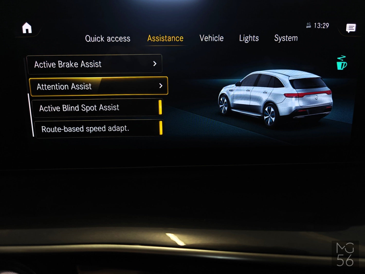 Mercedes-Benz EQC 400 4MATIC AMG Line Distronic Obsidian Black Metallic - Mercedes-Benz