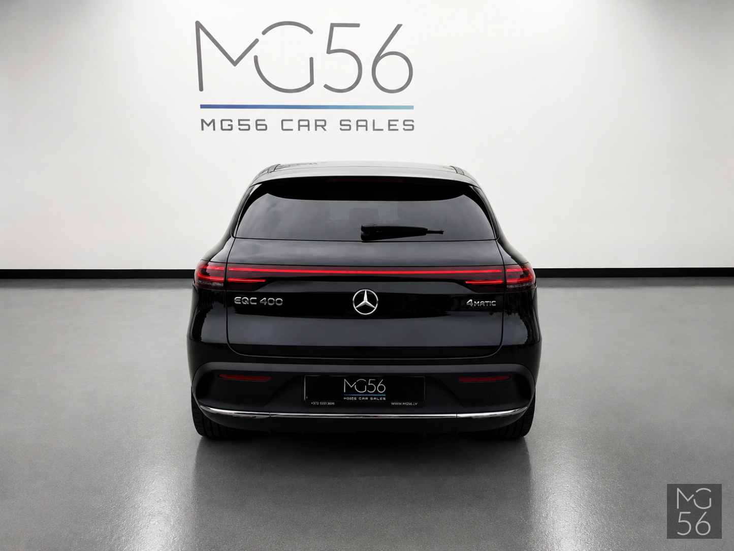 Mercedes-Benz EQC 400 4MATIC AMG Line Distronic Obsidian Black Metallic - Mercedes-Benz