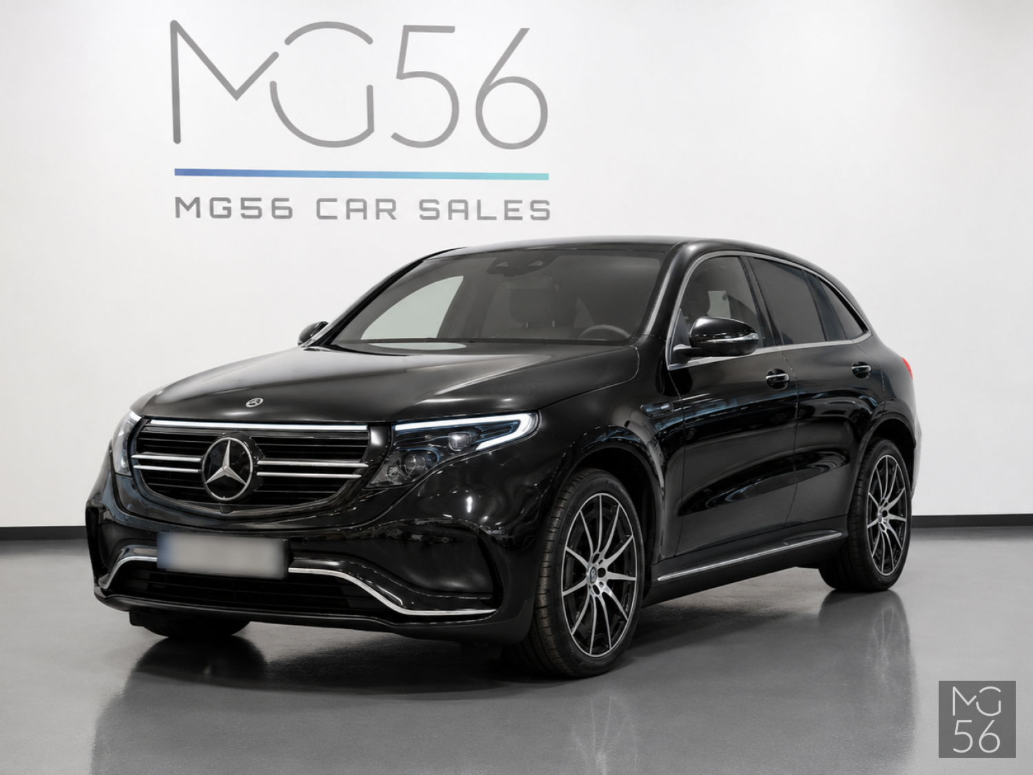 Mercedes-Benz EQC 400 4MATIC AMG Line Distronic Obsidian Black Metallic - Mercedes-Benz