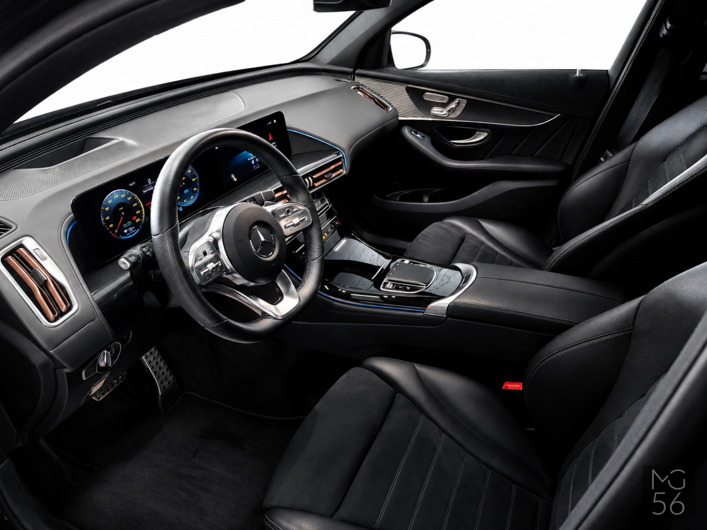 Mercedes-Benz EQC 400 4MATIC AMG Line Distronic Obsidian Black Metallic - Mercedes-Benz