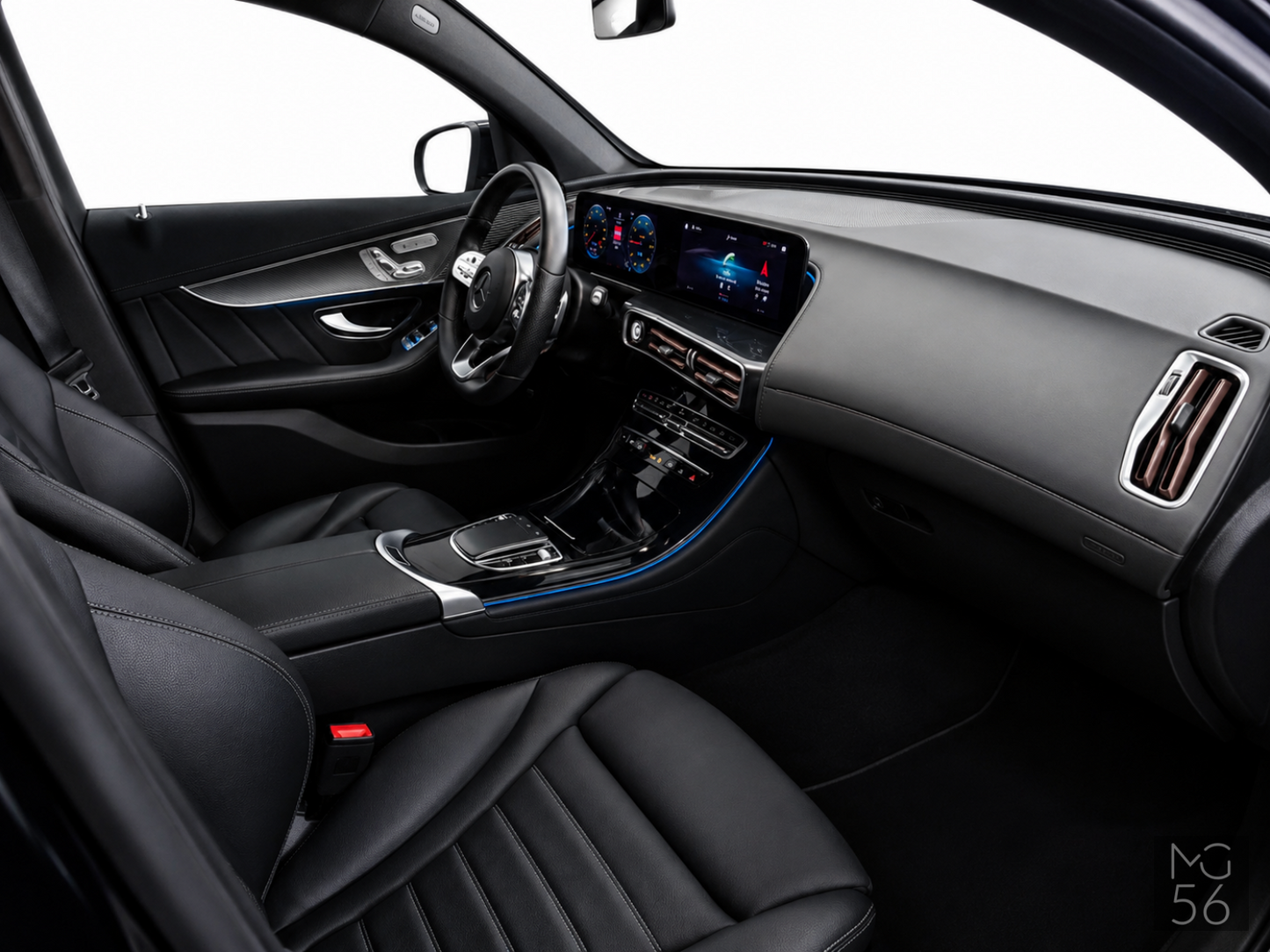 Mercedes-Benz EQC 400 4MATIC AMG Line Distronic Obsidian Black Metallic - Mercedes-Benz