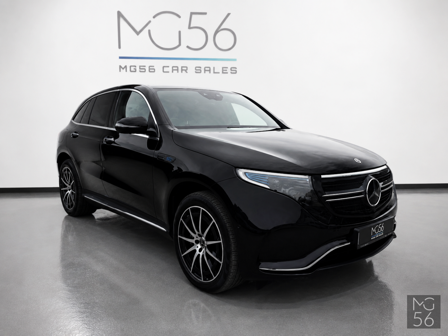 Mercedes-Benz EQC 400 4MATIC AMG Line Distronic Obsidian Black Metallic - Mercedes-Benz