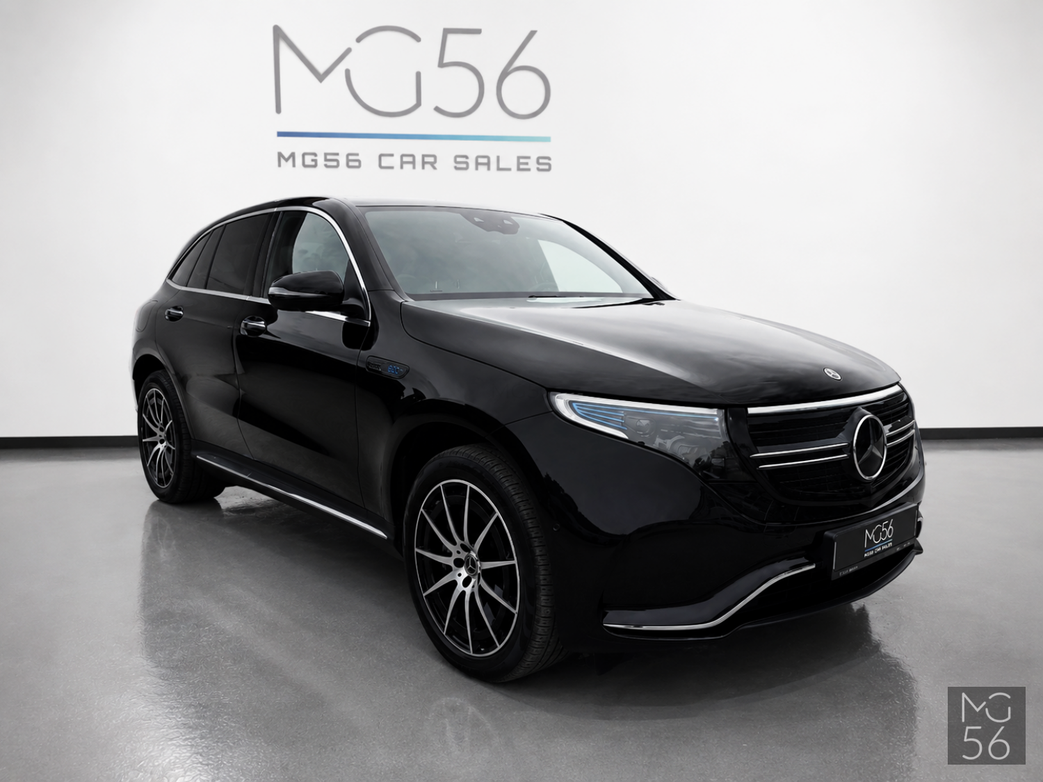 Mercedes-Benz EQC 400 4MATIC AMG Line Distronic Obsidian Black Metallic - Mercedes-Benz