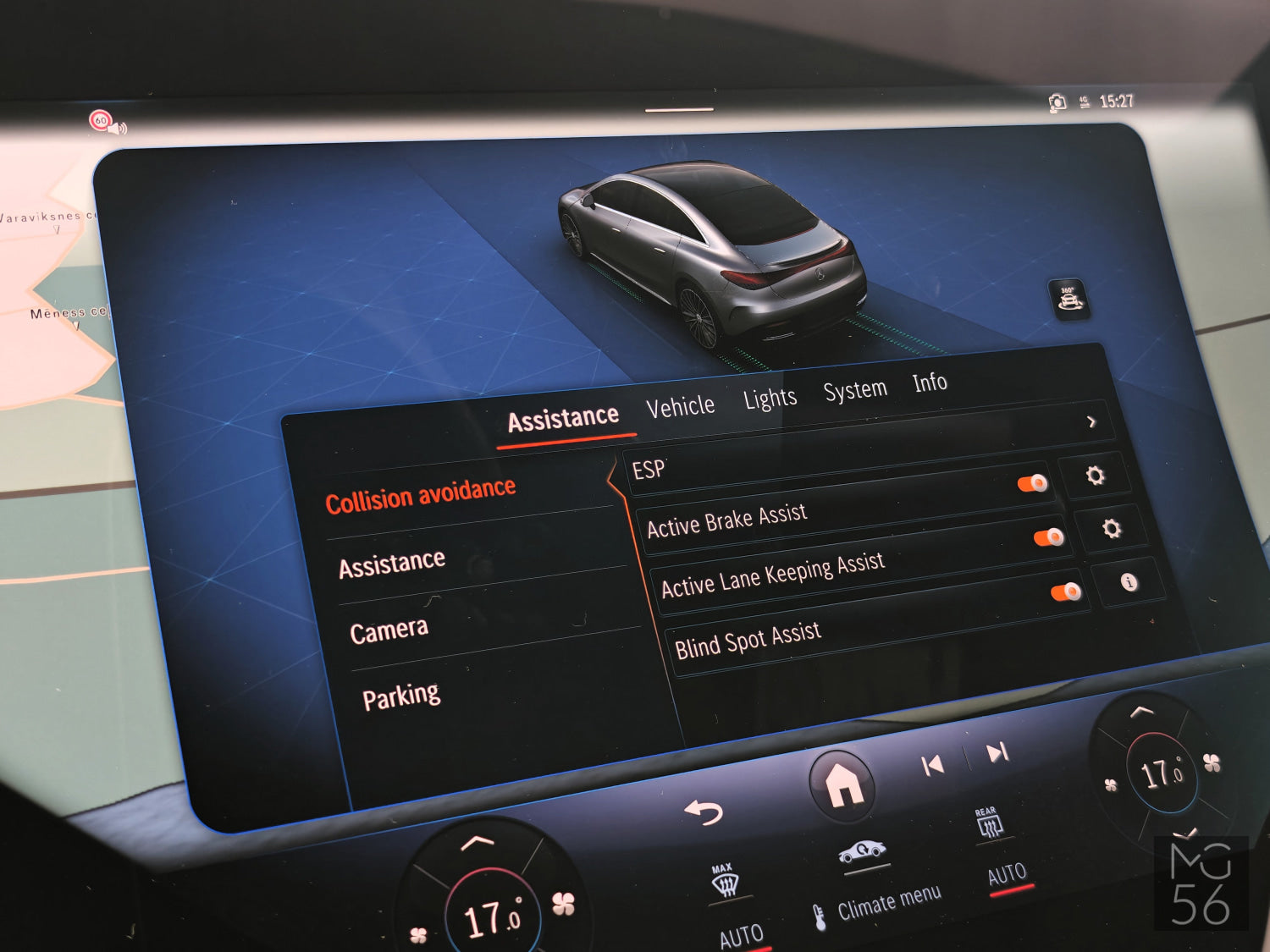 Mercedes-Benz EQE 500 4MATIC AMG Line AIRMATIC Alpine Grey - Mercedes-Benz
