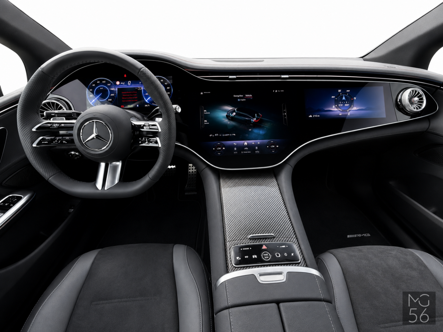 Mercedes-Benz EQE 500 4MATIC AMG Line AIRMATIC Alpine Grey - Mercedes-Benz