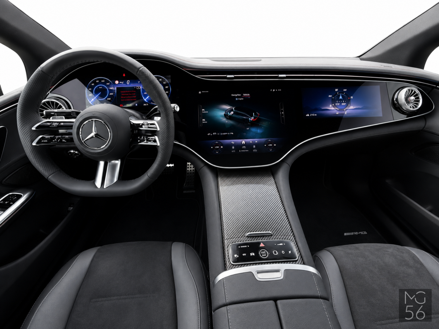Mercedes-Benz EQE 500 4MATIC AMG Line AIRMATIC Alpine Grey - Mercedes-Benz