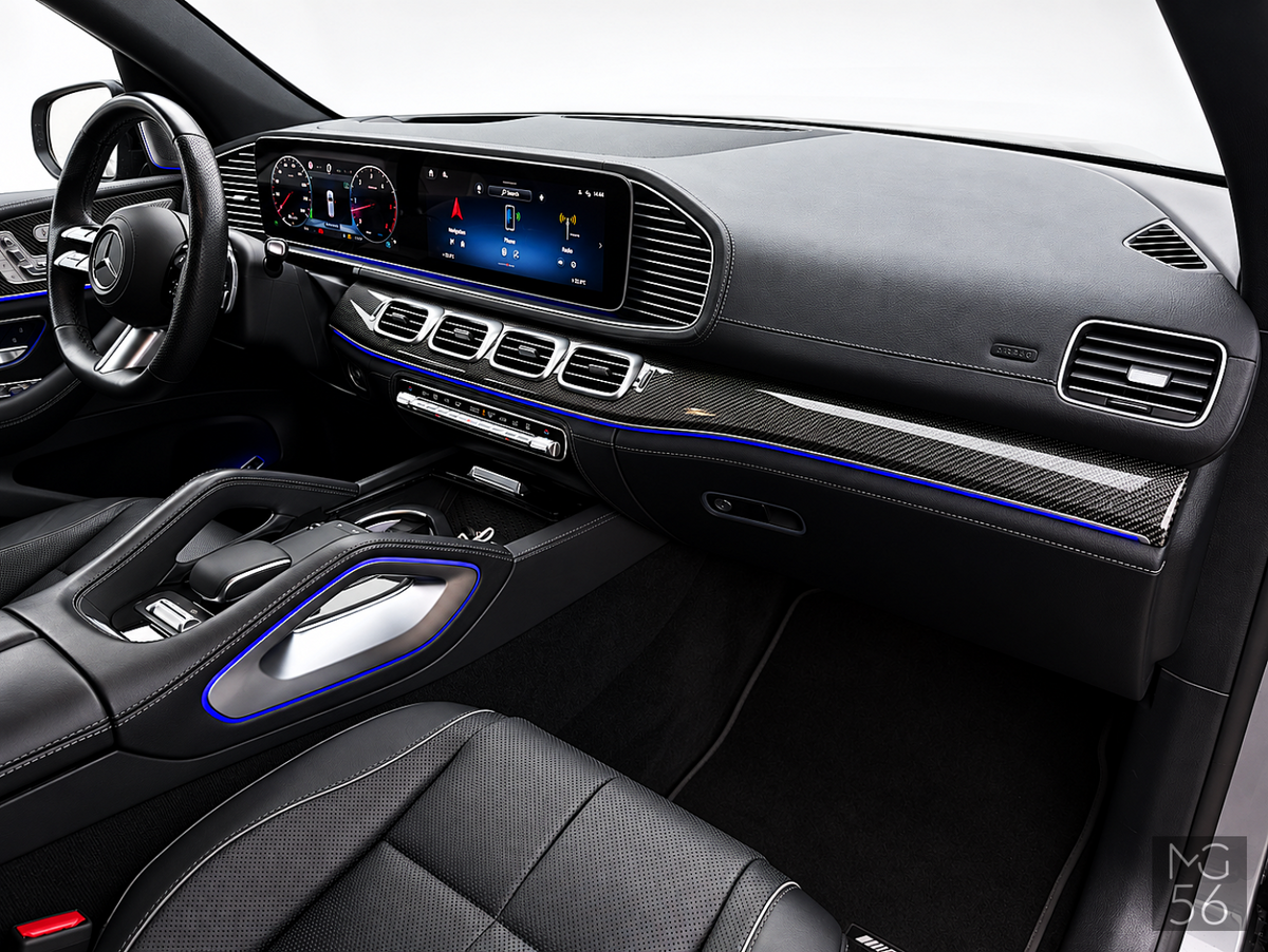 Mercedes-Benz GLS 450 d 4MATIC AMG Line AIRMATIC 7 Seats Burmester Mild Hybrid Graphite Grey - Mercedes-Benz