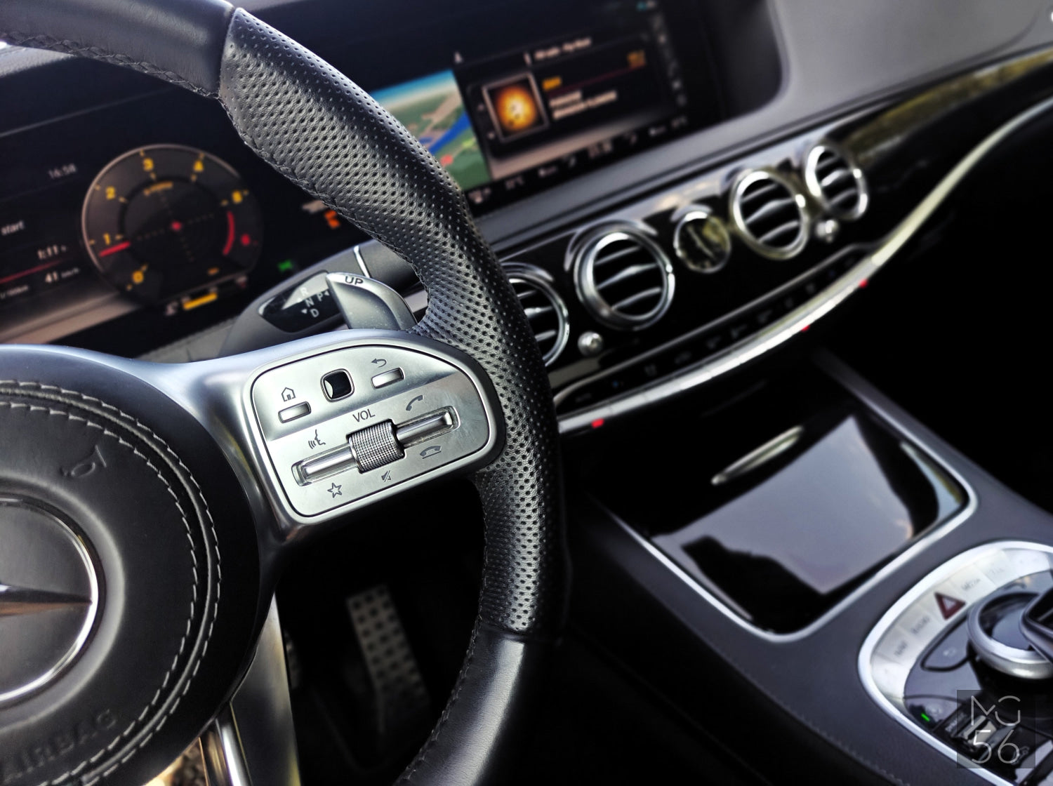Mercedes-Benz S 350 d 4MATIC Long AMG Night Vision Obsidian Black Metallic - Mercedes-Benz