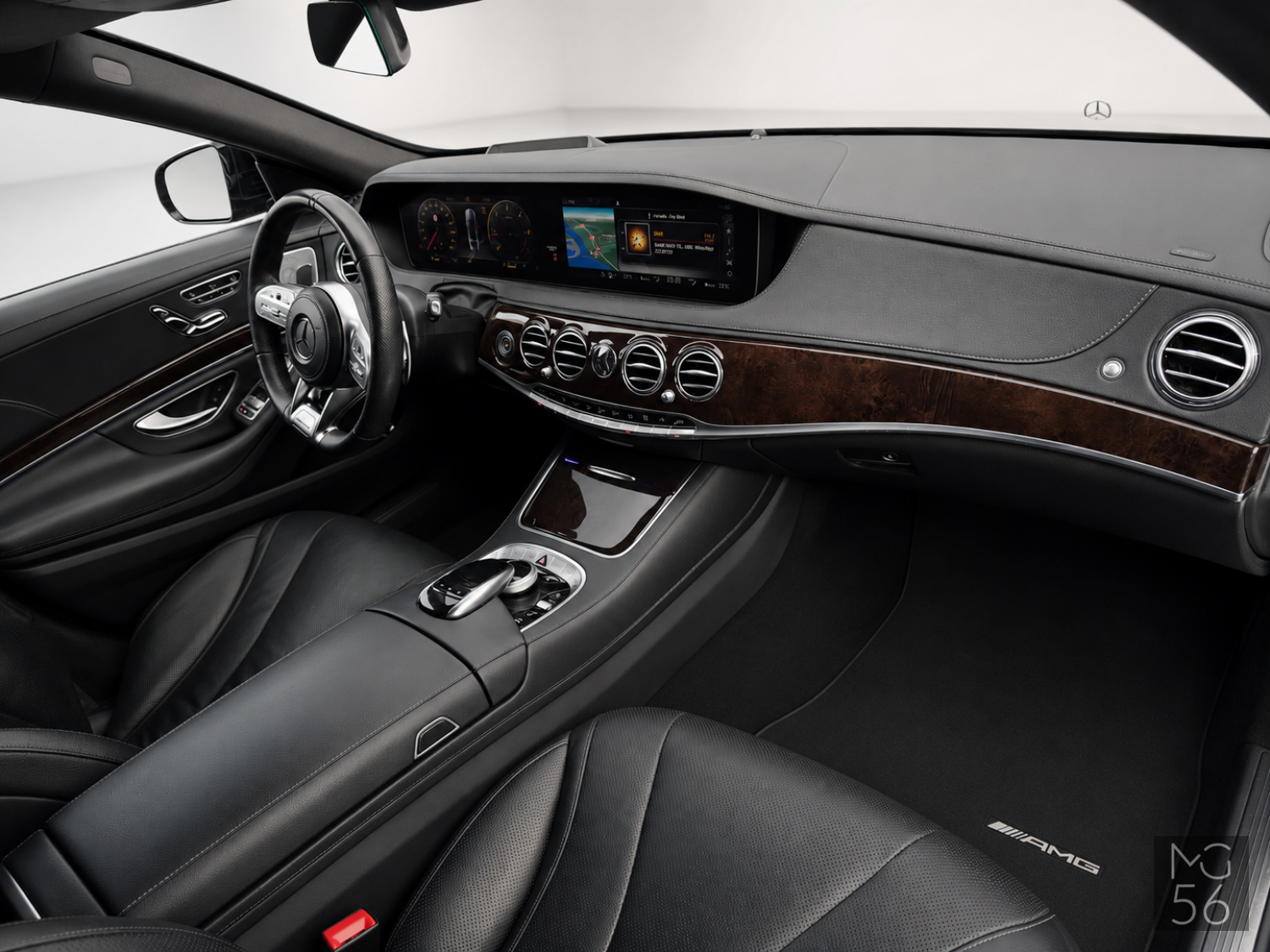 Mercedes-Benz S 350 d 4MATIC Long AMG Night Vision Obsidian Black Metallic - Mercedes-Benz
