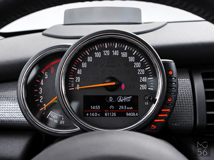 MINI Cooper D F55 White Silver Metallic - MINI